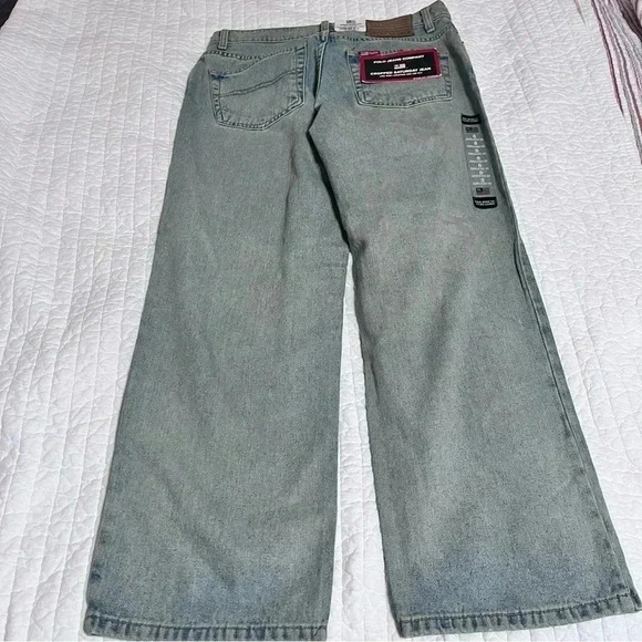 Ralph Lauren Polo Cropped Saturday Light Wash Jeans Size 8 Vintage NWT - Picture 12 of 12